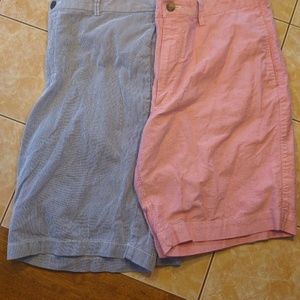 Men's shorts, two pair, size 36